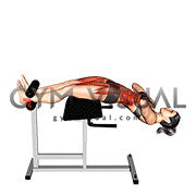 Glute Ham Sit-up (female)