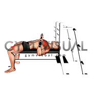 Barbell Bench Press (side POV)
