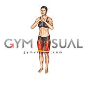 Resistance Band Side Lunge (female)