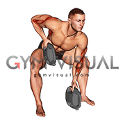 Bottle Weighted Gorilla Row (male)