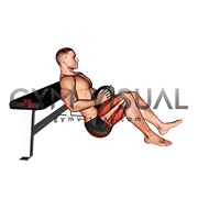 Dumbbell Single Leg Hip Thrust