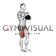 Kettlebell Pistol Squat