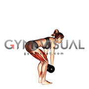 Dumbbell Romanian Deadlift (female)