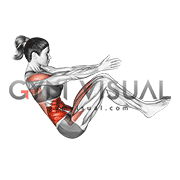 Russian Twist Chop (female)