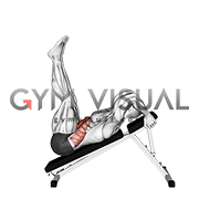 Incline Hip Raise (male)