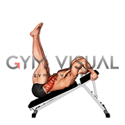 Incline Hip Raise (male)