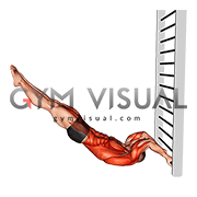 Lying Floor Negative Half Dragon Flag