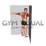 Coner Wall Chest Stretch