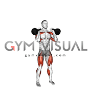 Kettlebell Alternating Arm Thruster