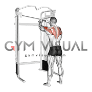 Cable 45 degrees Reverse Grip Reverse Fly (male)