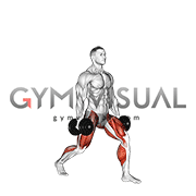 Dumbbell Split Jump