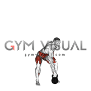 Kettlebell Side Swing (male)