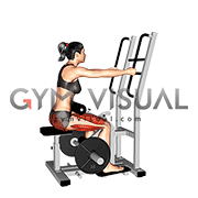 Lever Standing Hip Thrust (female)