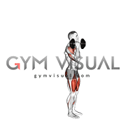 Dumbbell Rear Lunge to Single Arm Shoulders Press (male)