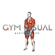 Medicine Ball Overhead Slam Circle (male)