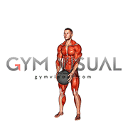 Medicine Ball Overhead Slam Circle (male)
