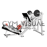 Sled Alternating Single Leg Negative Press