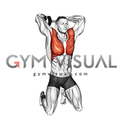 Dumbbell Kneeling Around Head Rotation