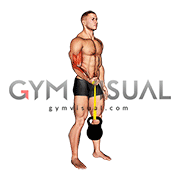 Resistance Band Weighted Standing Pronation Twist Curl (Arm Wrestler)