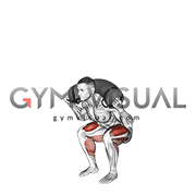 Weighted Sandbag Deadlift (male)
