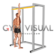 Resistance Band Overhead Hit (male)