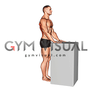 Walkout Lat Stretch (male)