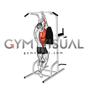 Uneven Pull-up (male)