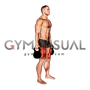 Kettlebell Squat (male)