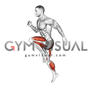 High Knee to Butt Kick