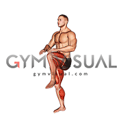 Hopping High Knee Tap (male)