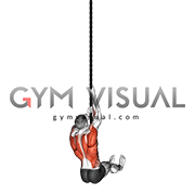 L-Sit Rope Climb (male)