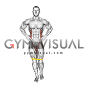 Resistance Band Standing Balance Hip Abduction (male)