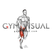 4 Way Single Leg Hop (male)