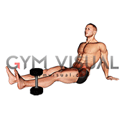 Seated Single Leg Half Circle (male)