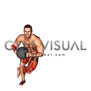 Medicine Ball Skater Hop (male)