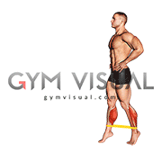 Resistance Band Toe Walk