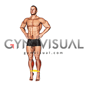 Resistance Band Toe Side Walk