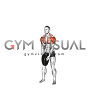 Weighted Plate LU Raise (male)