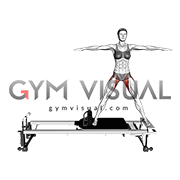 Pilates Machine Side Split (female)