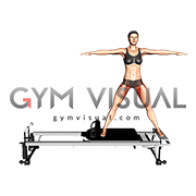 Pilates Machine Side Split (female)