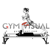 Pilates Machine Russian Split (female)