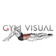 Weighted Plate Crunch (hands overhead) (VERSION 2)