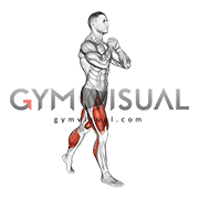Bodyweight Split Squat Hold (male)