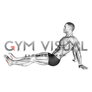 Seated Squeezing Toes (male)