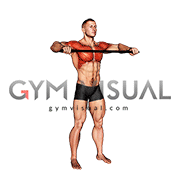 Stick Shoulder Rotation Over Head (male)