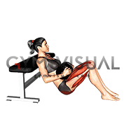 Dumbbell Hip Thrust (VERSION 2) (female)