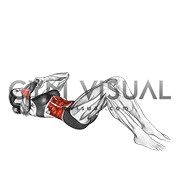 Elbow to Knee Sit-up (female)