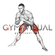 Side Lunge Stretch (VERSION 2) (male)