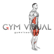 Reverse Lunge Arm Reach Twist (male)