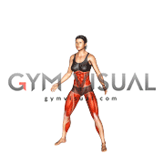 Criss Cross Tuck Jump (female)